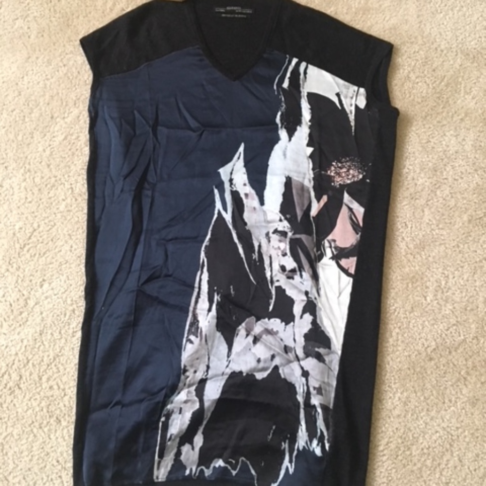 All Saints Rip It Up Knit Dress Uk8/Us 4